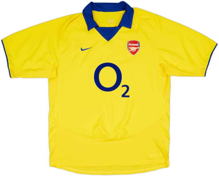 2003-05 Arsenal Away Shirt Vieira #4 - 5/10 - (L)