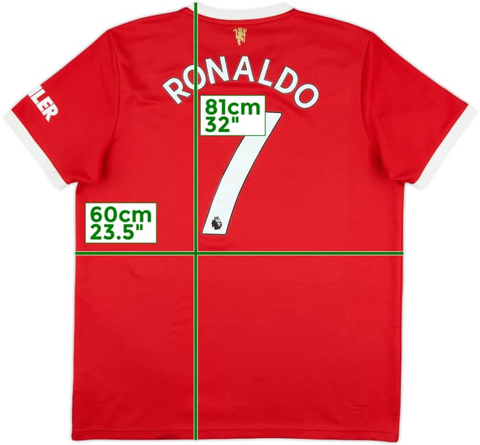 セール 国内 #7 Ronaldo Shirt Home United Manchester 2021-22 - (XL) - 8/10 陸上用パンツ