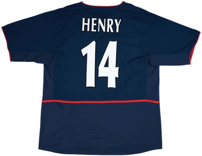 2002-04 Arsenal Away Shirt Henry #14 - 8/10 - (XL)