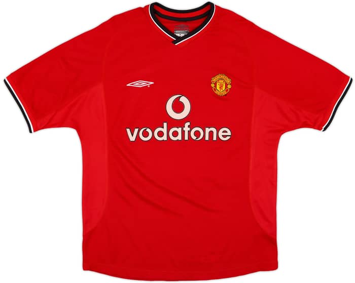 2000-02 Manchester United Home Shirt Solskjaer #20 - 10/10 - (M)