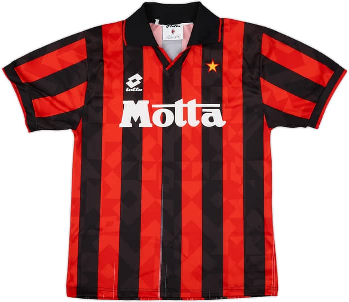 1993-94 AC Milan Home Shirt - 4/10 - (M)