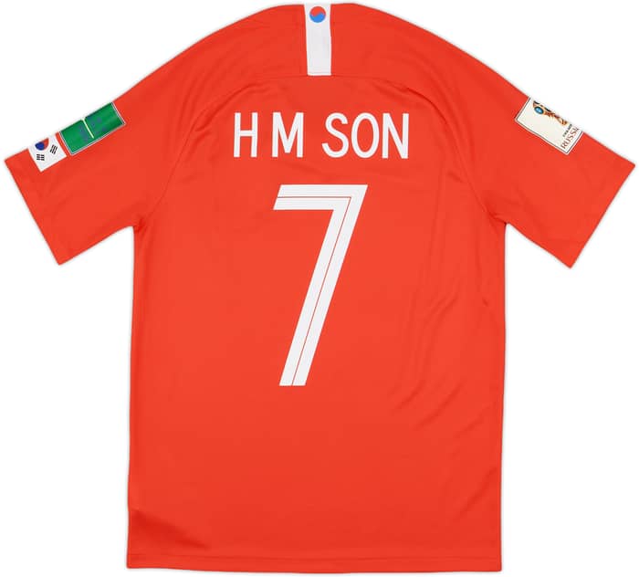 2018-20 South Korea 'vs Germany' Home Shirt H M Son #7 - 8/10 - (M)