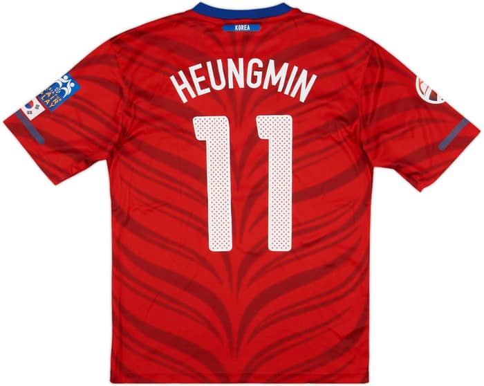 2010-12 South Korea Basic Home Shirt Heung Min #11 - 5/10 - (L)