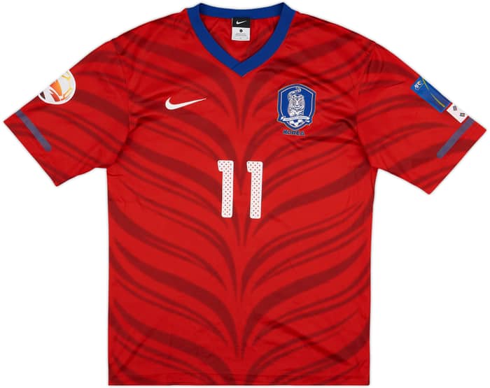 2010-12 South Korea Basic Home Shirt Heung Min #11 - 5/10 - (L)