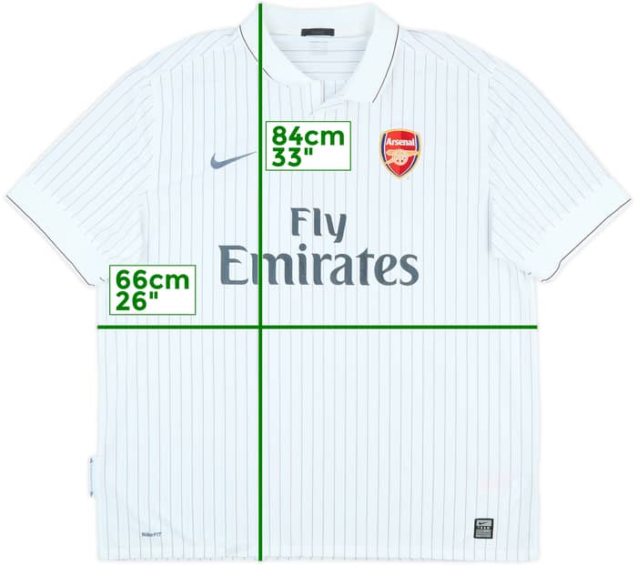 2009-10 Arsenal Third Shirt Fabregas #4 - 7/10 - (3XL)