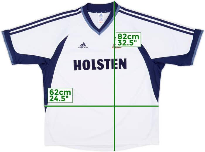 2001-02 Tottenham Home Shirt - 9/10 - (XXL)