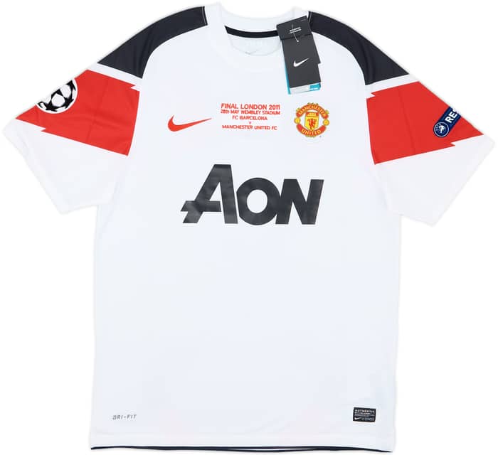 2010-12 Manchester United Away 'Final London 2011' Shirt (M)