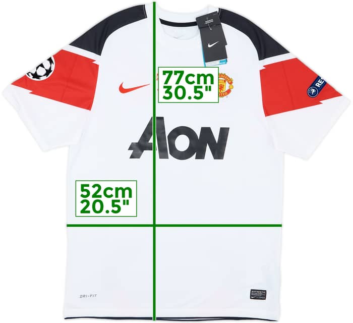 2010-12 Manchester United Away 'Final London 2011' Shirt (M)