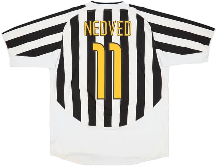 2003-04 Juventus Home Shirt Nedved #11 - 5/10 - (XL)