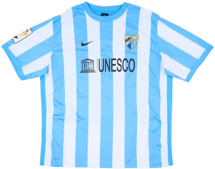 2011-12 Malaga Home Shirt v. Nistelrooy #9 - 5/10 - (XXL)