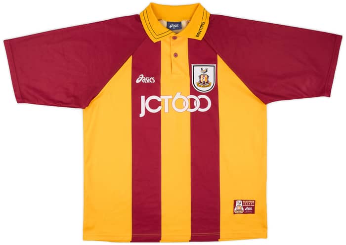 1999-01 Bradford Home Shirt Carbone #10 - 9/10 - (XL)