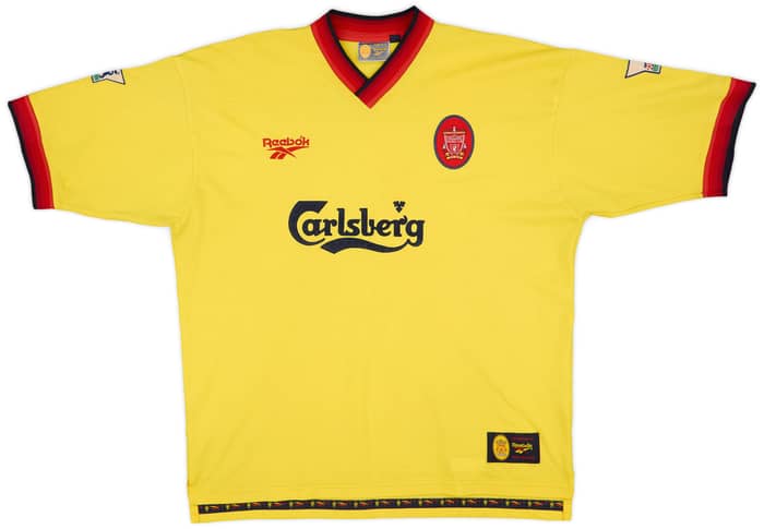 1997-99 Liverpool Away Shirt Owen #10 - 8/10 - (XL)