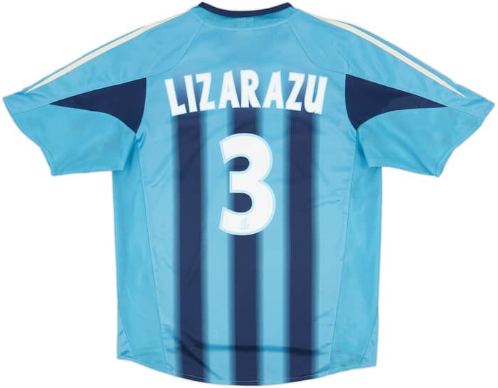 2004-05 Olympique Marseille Away Shirt Lizarazu #3 - 7/10 - (M)
