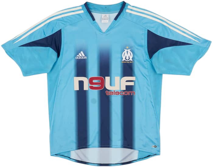 2004-05 Olympique Marseille Away Shirt Lizarazu #3 - 7/10 - (M)