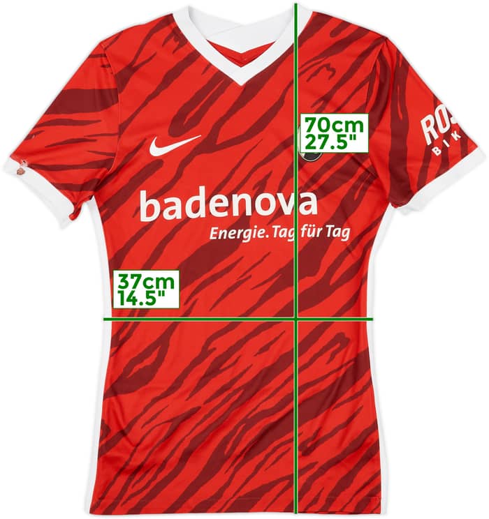 2021-22 Freiburg Home Shirt - 3/10 - (S)