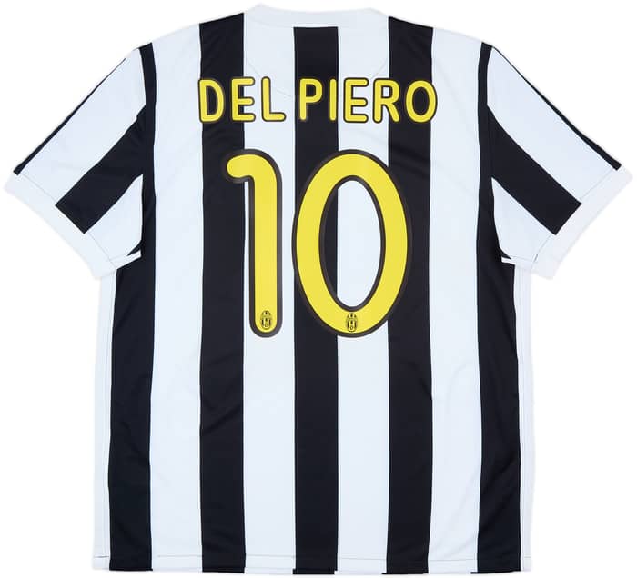2009-10 Juventus Home Shirt Del Piero #10 - 7/10 - (L)