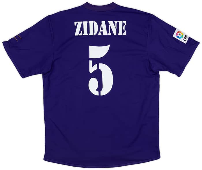 2001 Real Madrid Third Shirt Zidane #5 (L)