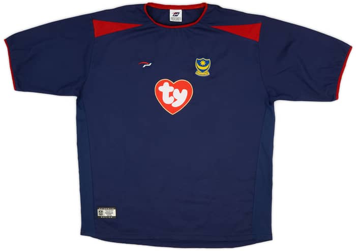 2003-04 Portsmouth Away Shirt Sheringham #10 - 9/10 - (XXL)