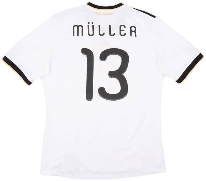 2010-11 Germany Home Shirt Muller #13 - 6/10 - (XL)