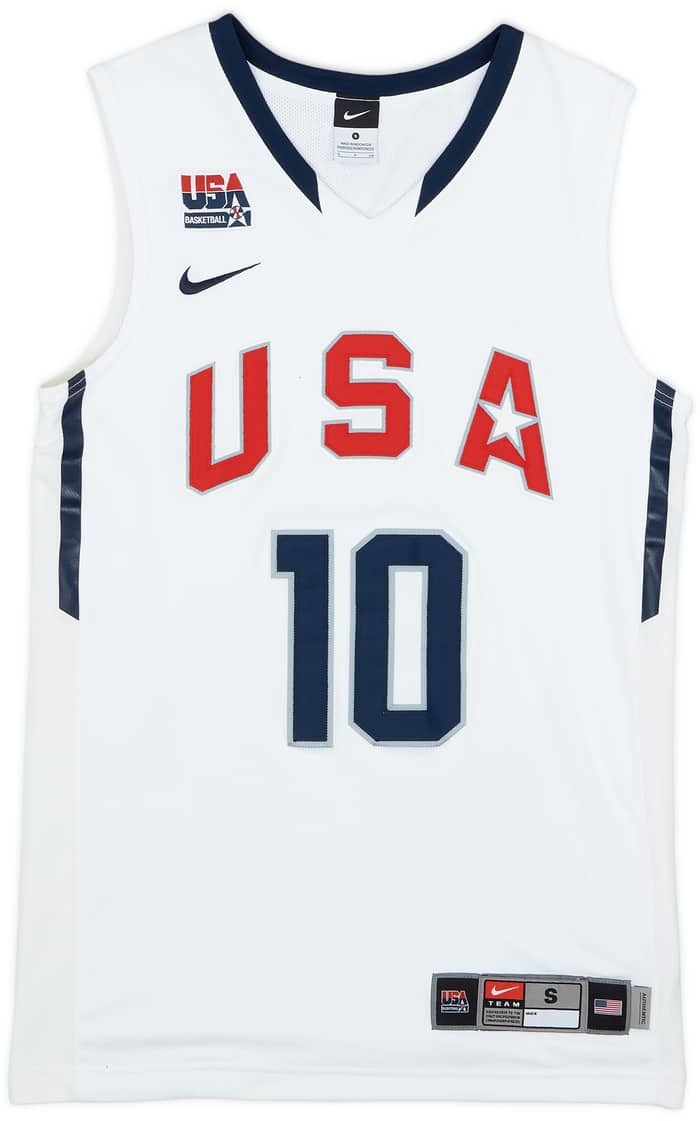 2010 USA Bryant #10 Nike Authentic Home Jersey - 7/10 - (S)