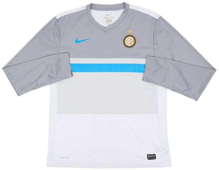 2010-11 Inter Milan Nike Training L/S Shirt - 8/10 - (L)