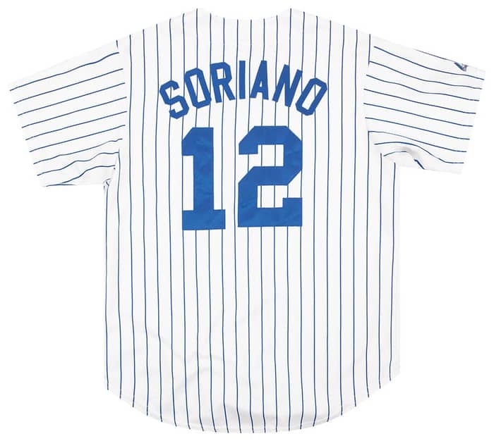 2007-08 Chicago Cubs Soriano #12 Majestic Jersey (Home) XL