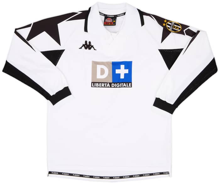1998-99 Juventus Away L/S Shirt Del Piero #10 - 8/10 - (S)