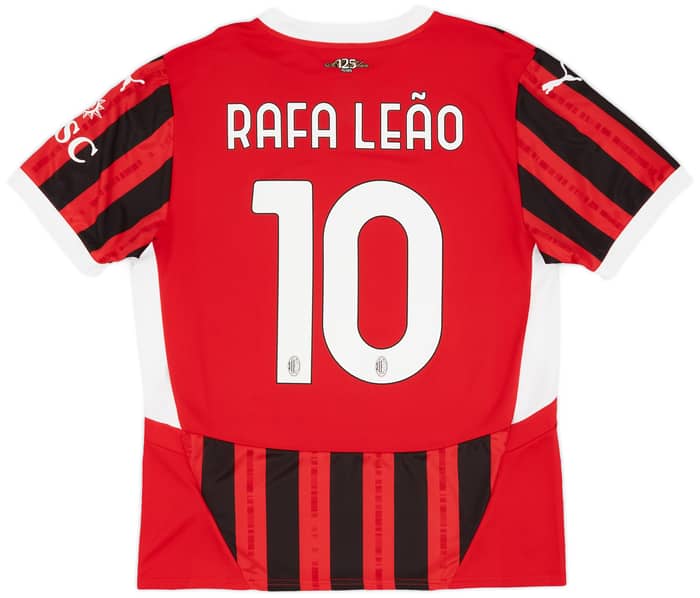 2024-25 AC Milan Home Shirt Rafa Leao #10