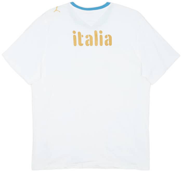 2016-17 Italy Puma Cotton Tee - 9/10 - (XL)