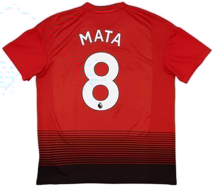 2018-19 Manchester United Home Shirt Mata #8 - 5/10 - (L)