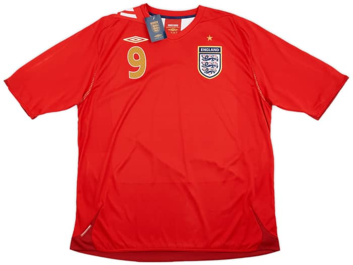 2006-08 England Away Shirt Rooney #9 (XXL)