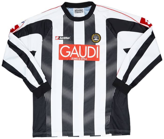 2007-08 Udinese Match Issue Home Shirt Zapata #2