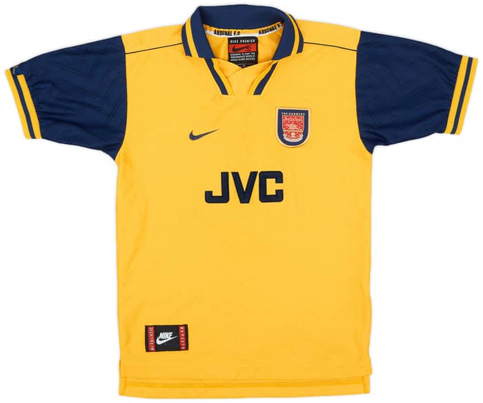 1996-97 Arsenal Away Shirt - 6/10 - (M.Boys)