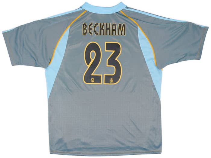 2003-04 Real Madrid Third Shirt Beckham #23 - 5/10 - (XL)