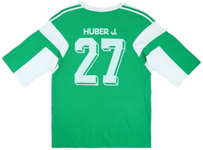 1980s adidas Template Shirt Huber J. #27 - 6/10 - (L)