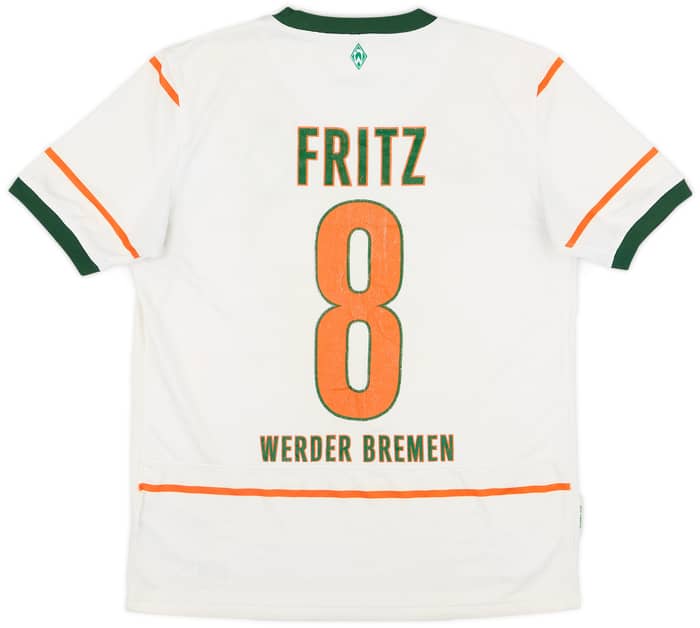 2009-10 Werder Bremen Away Shirt Fritz #8 - 5/10 - (XL.Boys)