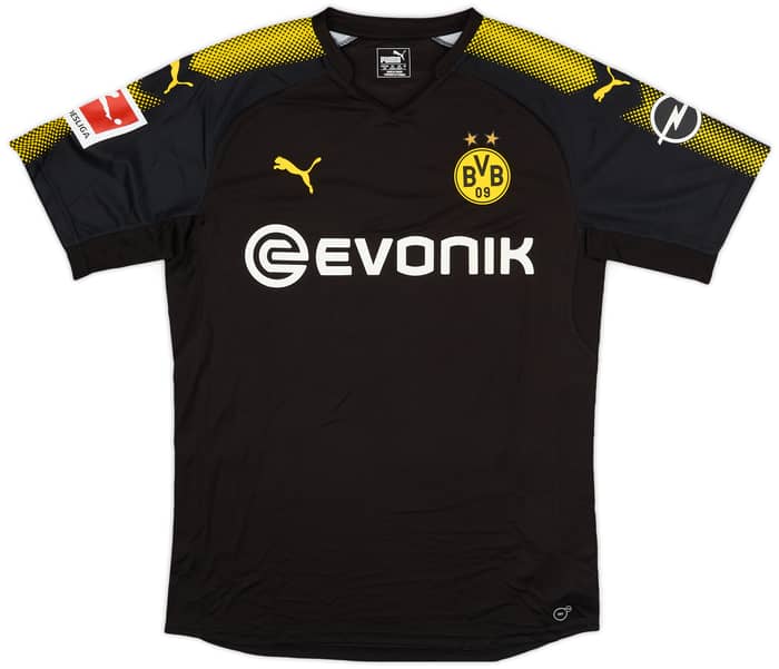 2017-18 Borussia Dortmund Authentic Away Shirt Akanji #16 - 10/10 - (L)