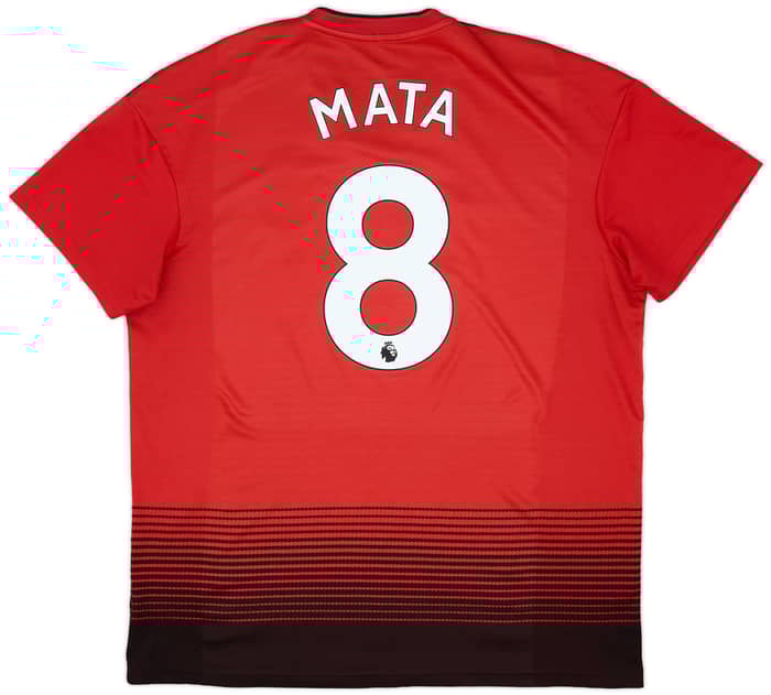 2018-19 Manchester United Home Shirt Mata #8 - 6/10 - (XL)