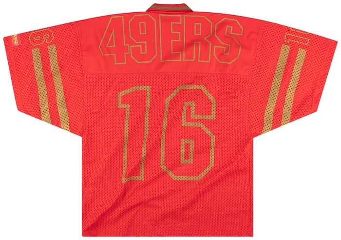1991 San Francisco 49ers #16 Campri Teamline Jersey L