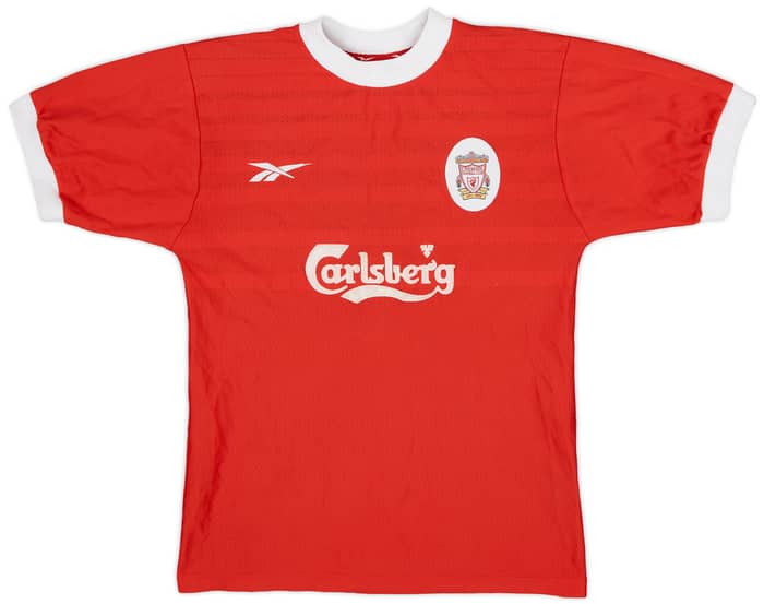 1998-00 Liverpool Home Shirt - 8/10 - (XL.Boys)