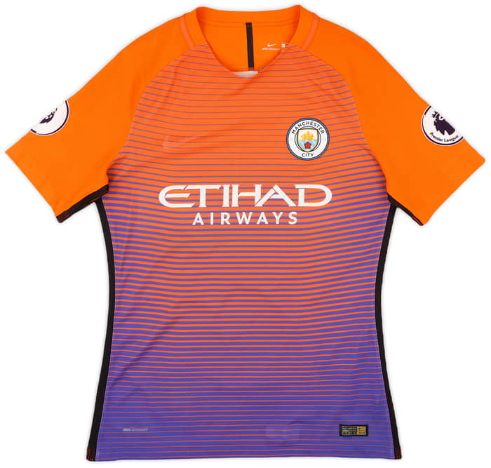 2016-17 Manchester City Authentic Third Shirt G. Jesus #33 - 3/10 - (XL)