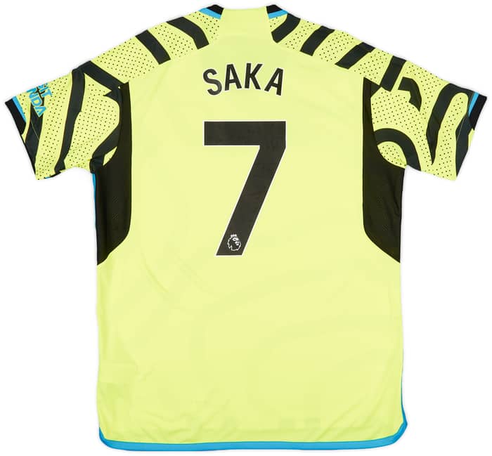 2023-24 Arsenal Away Shirt Saka #7 (L)