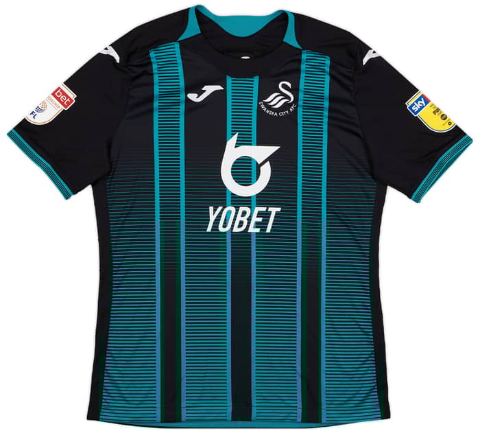 2019-20 Swansea Match Issue Away Shirt v. d. Hoorn #5