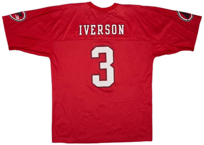 2001 Allen Iverson #3 Reebok Jersey - 9/10 - (XXL)