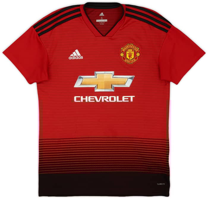 2018-19 Manchester United Home Shirt Mata #8 - 9/10 - (S)