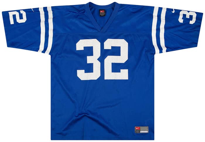 1999-00 Indianapolis Colts James #32 Nike Jersey (Home) XL