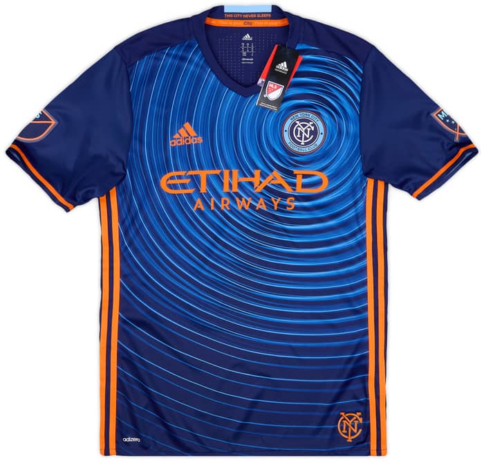 2016-17 New York City Authentic Away Shirt (M)