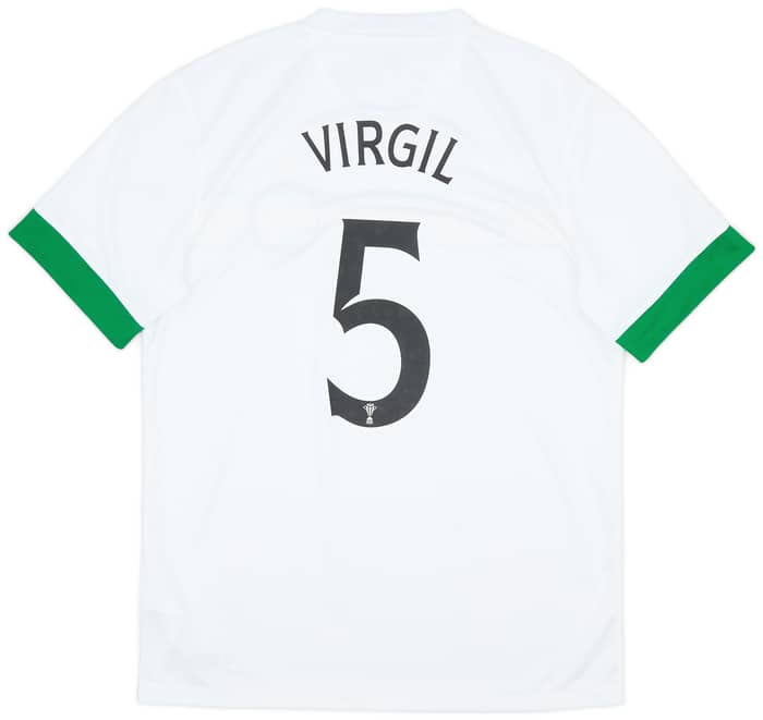 2014-15 Celtic European Third Shirt Virgil #5 - 6/10 - (M)