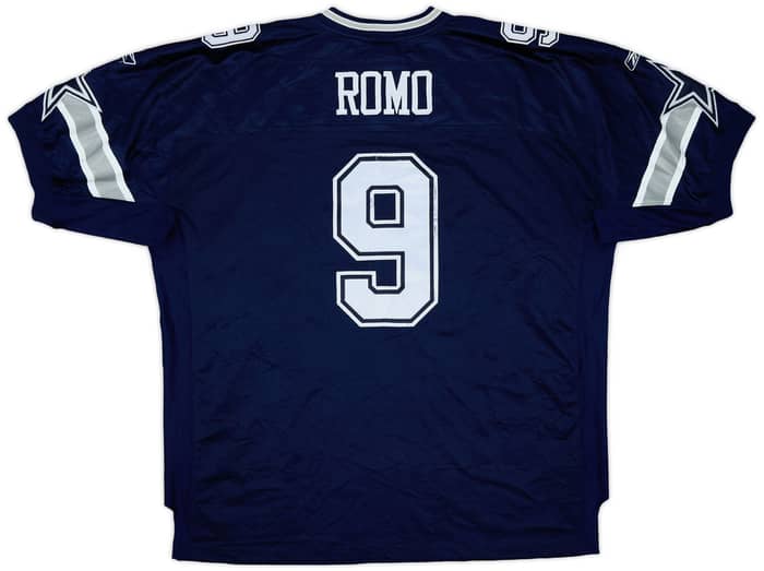 2007 Dallas Cowboys Romo #9 Reebok Authentic Home Jersey - 6/10 - (4XL)