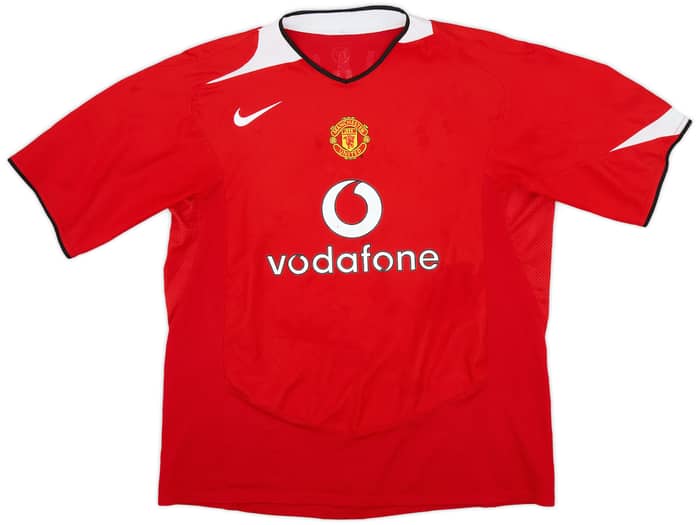 2004-06 Manchester United Home Shirt Ronaldo #7 - 4/10 - (L)